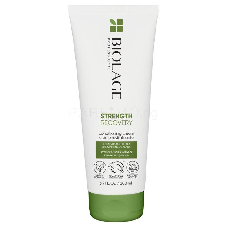 Biolage Strength Recovery Conditioning Cream Балсам за коса за жени 200 ml