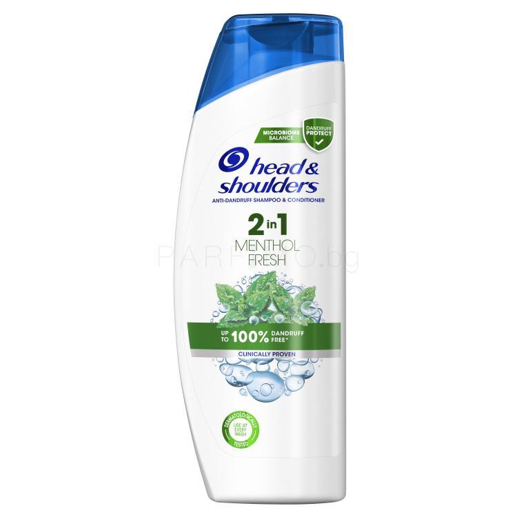 Head &amp; Shoulders Menthol Fresh 2in1 Шампоан 360 ml