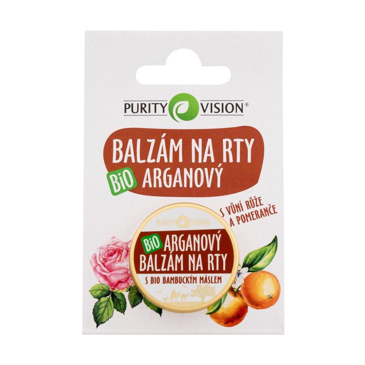 Purity Vision Argan Bio Lip Balm Балсам за устни 12 ml