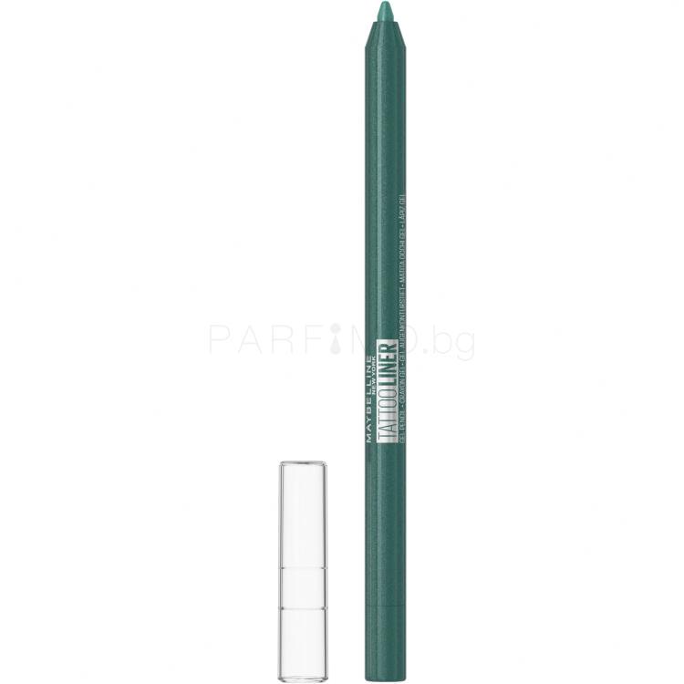 Maybelline Tattoo Liner Gel Pencil Молив за очи за жени 1,3 g Нюанс 815 Tealtini