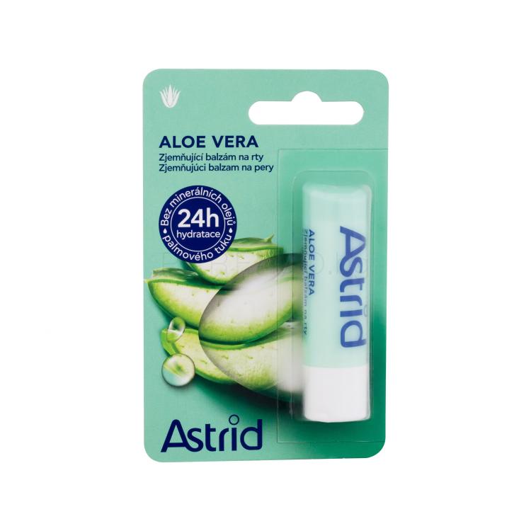 Astrid Aloe Vera Lip Balm Балсам за устни за жени 4,8 g