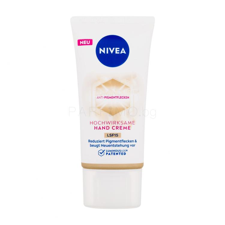 Nivea Luminous 630 Antispot Крем за ръце за жени 50 ml