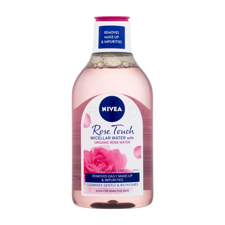 Nivea Rose Touch Micellar Water With Organic Rose Water Мицеларна вода за жени 400 ml