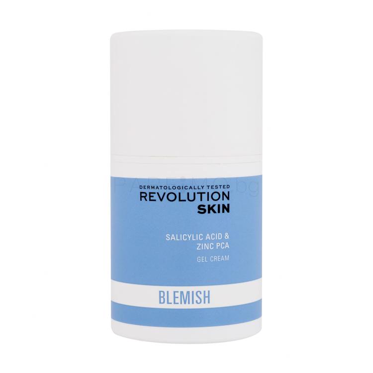 Revolution Skincare Blemish Salicylic Acid &amp; Zinc PCA Gel Cream Дневен крем за лице за жени 50 ml