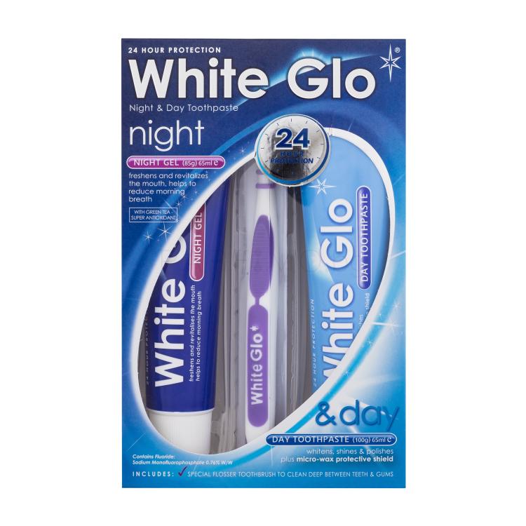 White Glo Night &amp; Day Toothpaste Паста за зъби Комплект