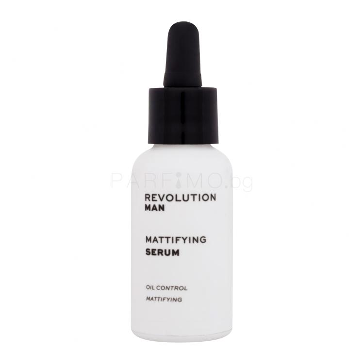 Revolution Man Mattifying Serum Серум за лице за мъже 30 ml