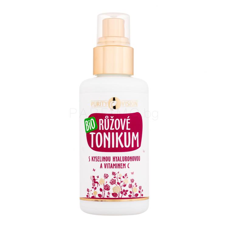 Purity Vision Rose Bio Tonic Лосион за лице 100 ml