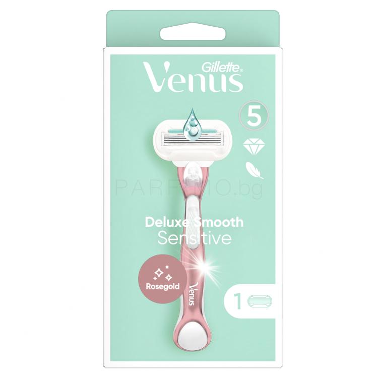 Gillette Venus Deluxe Smooth Sensitive Самобръсначка за жени 1 бр