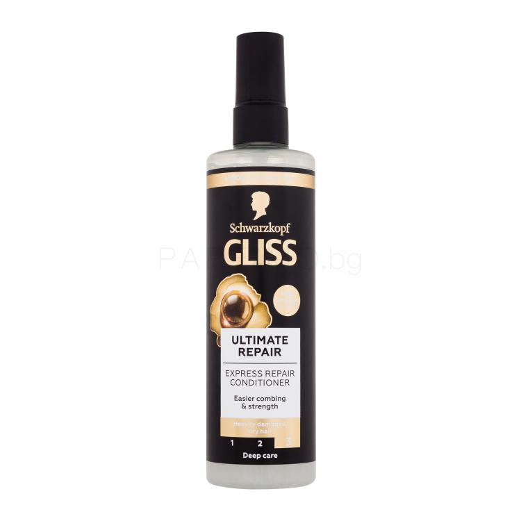 Schwarzkopf Gliss Ultimate Repair Express Repair Conditioner Грижа „без отмиване“ за жени 200 ml