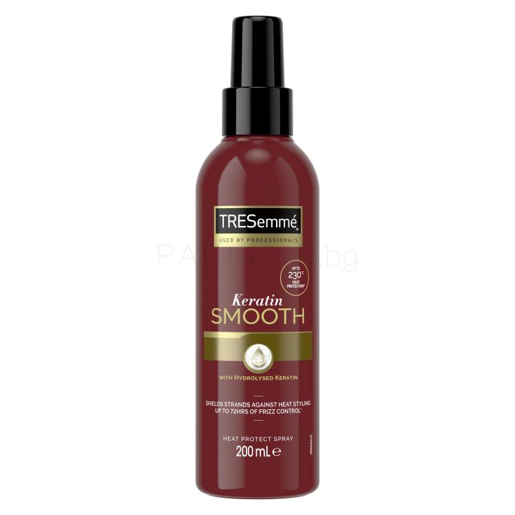 TRESemmé Keratin Smooth Heat Protect Spray За термична обработка на косата за жени 200 ml