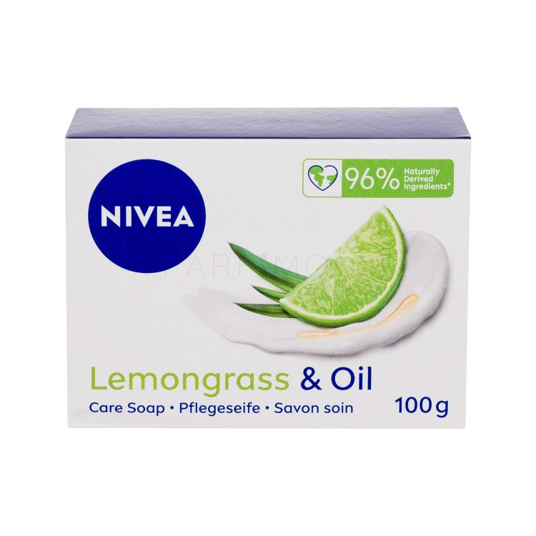 Nivea Lemongrass &amp; Oil Твърд сапун 100 g