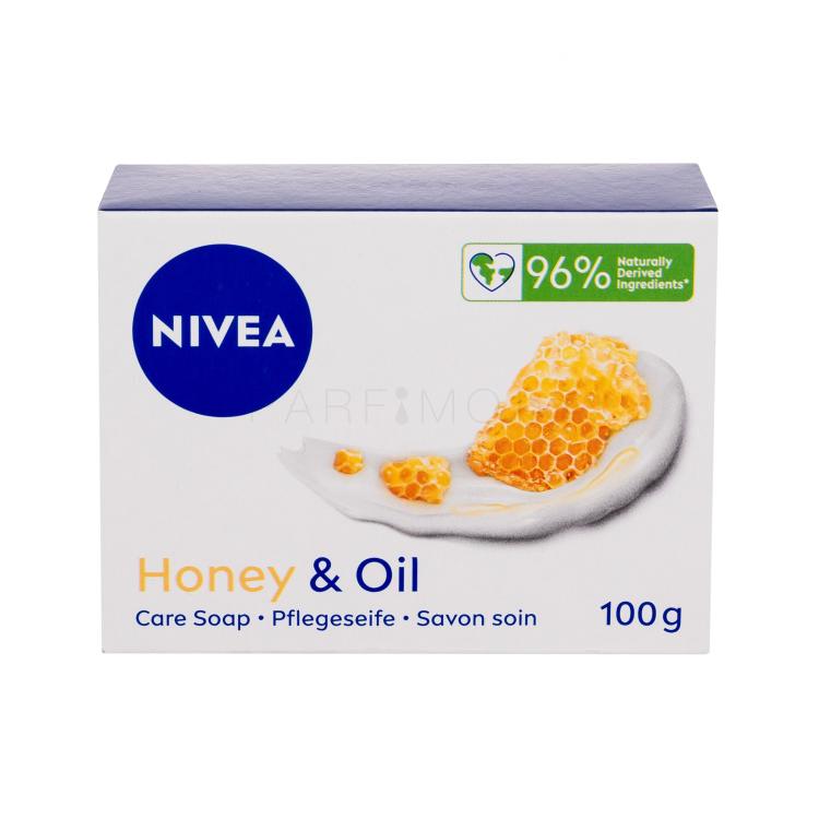 Nivea Honey &amp; Oil Твърд сапун 100 g