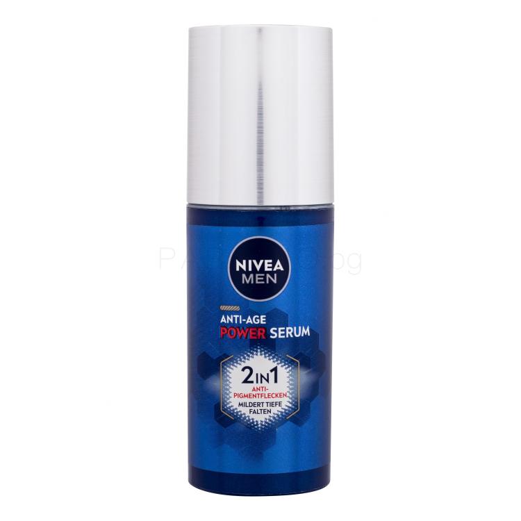 Nivea Men Power Anti-Age Serum 2in1 Серум за лице за мъже 30 ml