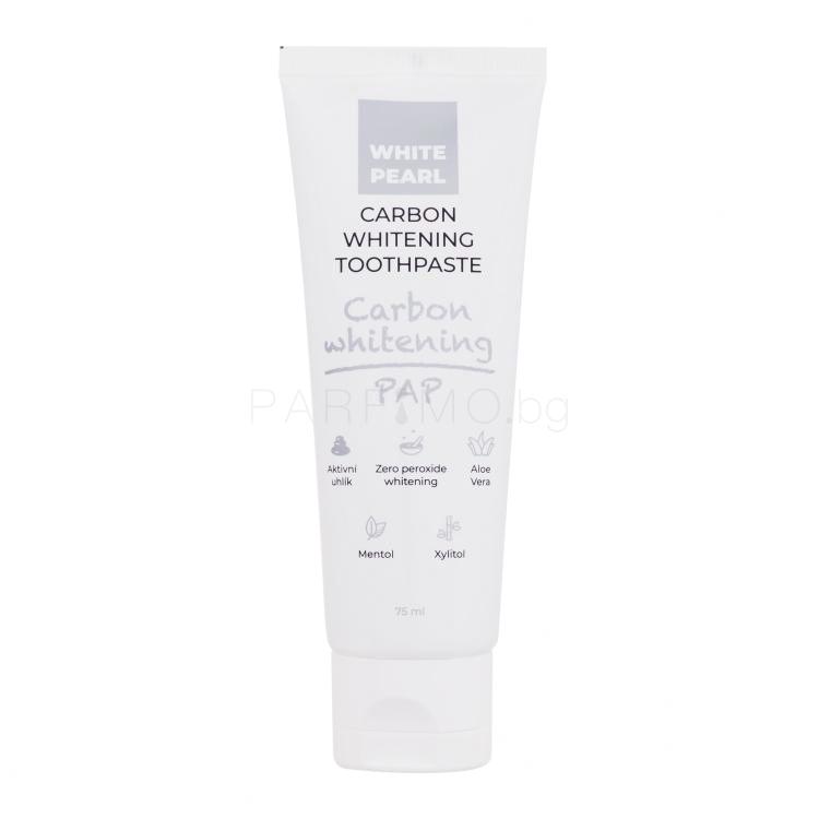 White Pearl PAP Carbon Whitening Toothpaste Паста за зъби 75 ml