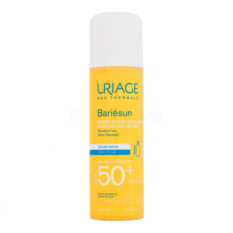 Uriage Bariésun Moisturizing Dry Mist SPF50+ Слънцезащитна козметика за тяло 200 ml