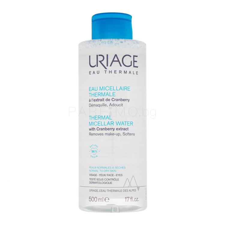 Uriage Eau Thermale Thermal Micellar Water Cranberry Extract Мицеларна вода 500 ml