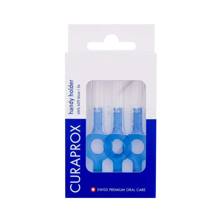 Curaprox UHS 409 Handy Holder Blue Стойка за четки за зъби Комплект