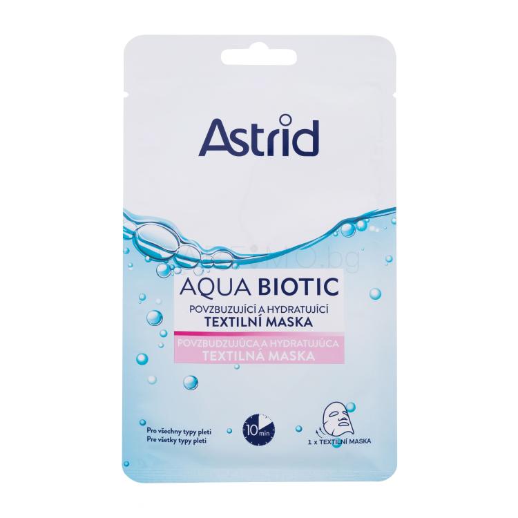 Astrid Aqua Biotic Anti-Fatigue and Quenching Tissue Mask Маска за лице за жени 1 бр