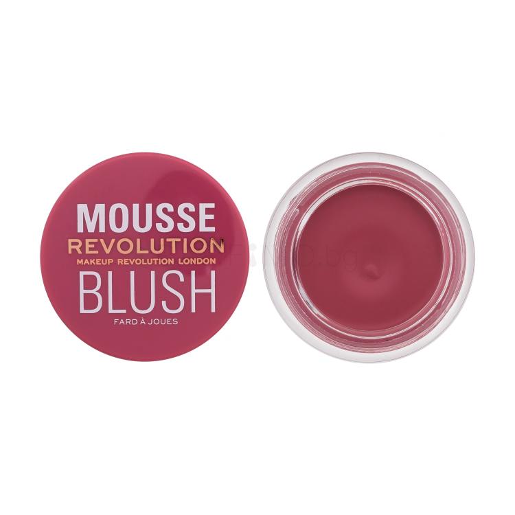 Makeup Revolution London Mousse Blush Руж за жени 6 g Нюанс Blossom Rose Pink