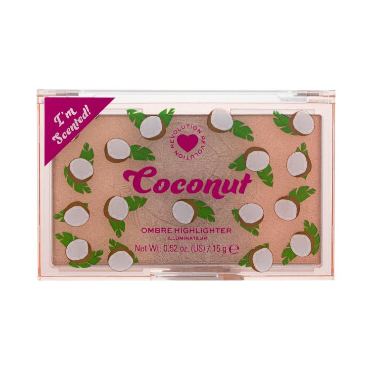 I Heart Revolution Coconut Ombre Highlighter Хайлайтър за жени 15 g