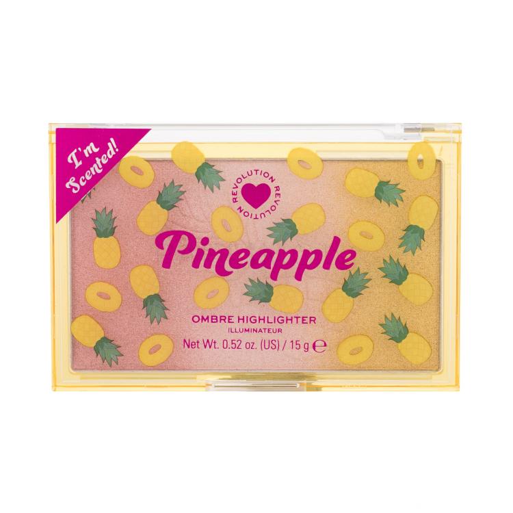 I Heart Revolution Pineapple Ombre Highlighter Хайлайтър за жени 15 g