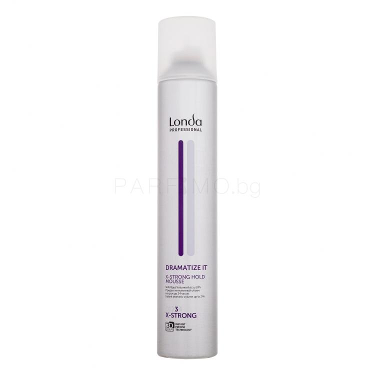 Londa Professional Dramatize It X-Strong Hold Mousse Втвърдител за коса за жени 500 ml