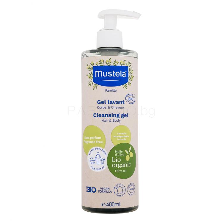 Mustela Bio Cleansing Gel Душ гел 400 ml