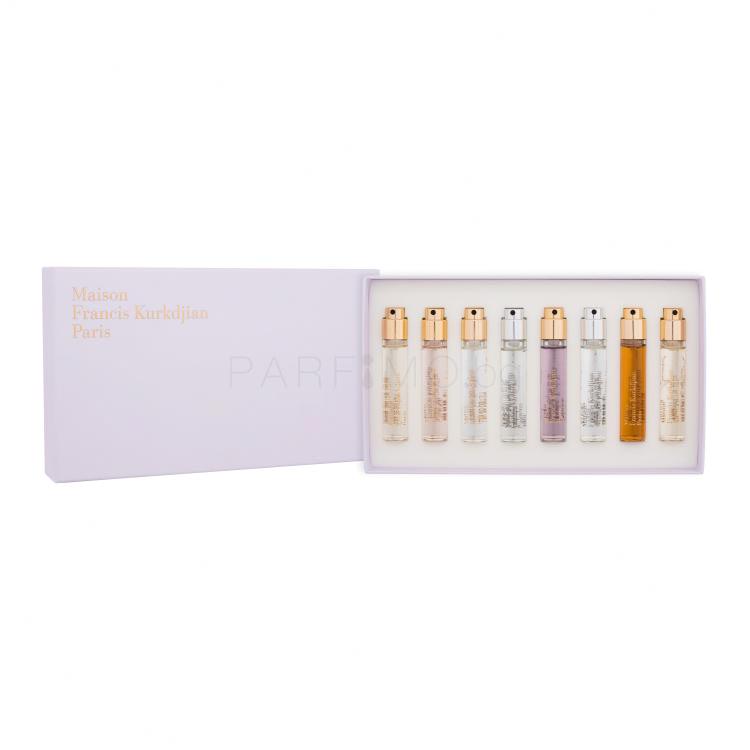 Maison Francis Kurkdjian The Fragrance Wardrobe Подаръчен комплект EDP Amyris 11 ml + EDP Gentle Fluidity Gold 11 ml + EDP Gentle Fluidity Silver 11 ml + EDP La Rose 11 ml + EDP Baccarat Rouge 540 11 ml + EDP Grand Soir 11 ml + EDP Petit Matin 11 ml + EDP 724 11 ml