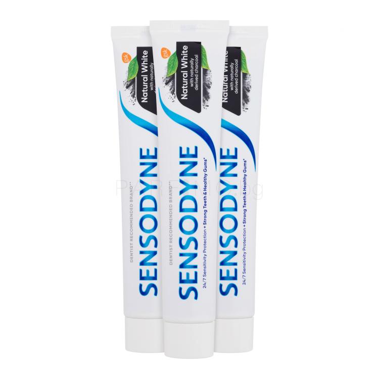 Sensodyne Natural White Trio Паста за зъби Комплект