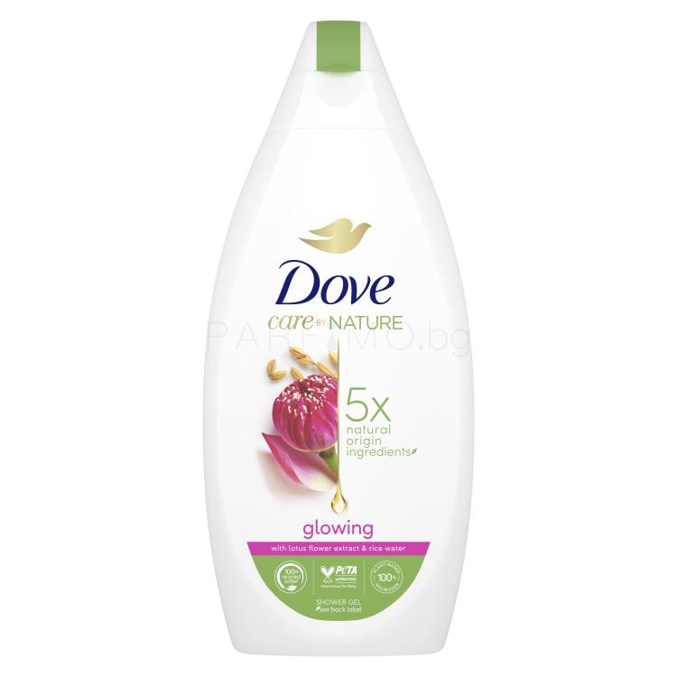 Dove Care By Nature Glowing Shower Gel Душ гел за жени 400 ml