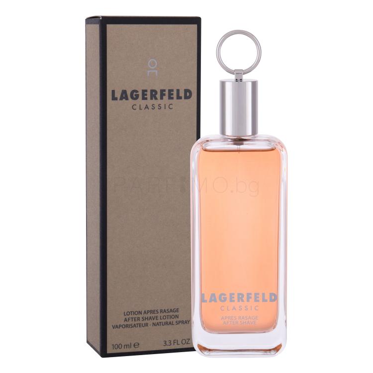 Karl Lagerfeld Classic Афтършейв за мъже 100 ml увредена кутия