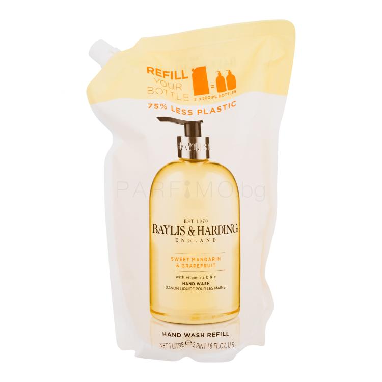 Baylis &amp; Harding Sweet Mandarin &amp; Grapefruit Течен сапун за жени Пълнител 1000 ml