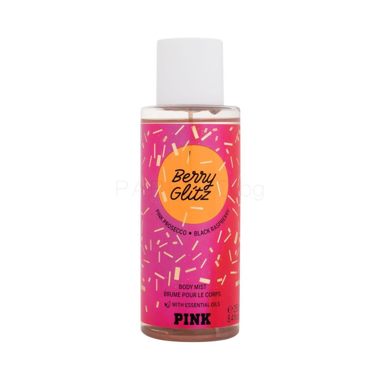 Victoria´s Secret Pink Berry Glitz Спрей за тяло за жени 250 ml