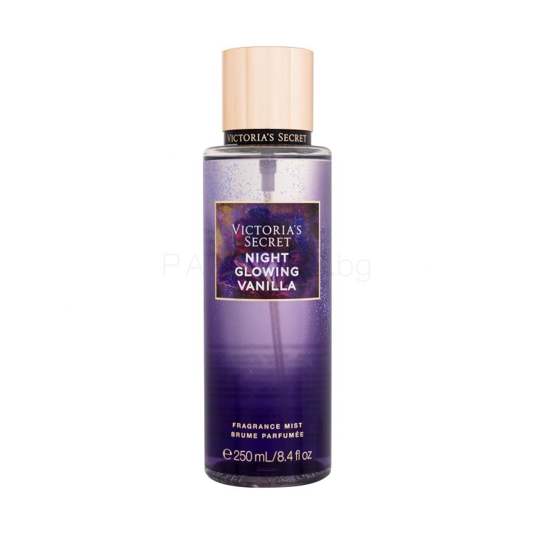 Victoria´s Secret Night Glowing Vanilla Спрей за тяло за жени 250 ml