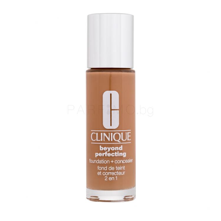 Clinique Beyond Perfecting Foundation + Concealer Фон дьо тен за жени 30 ml Нюанс CN 90 Sand