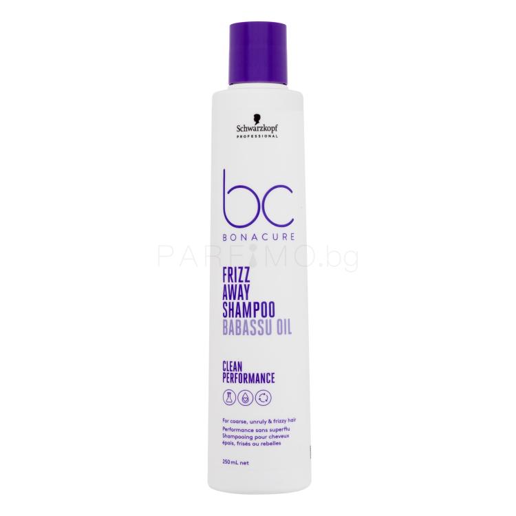 Schwarzkopf Professional BC Bonacure Frizz Away Shampoo Шампоан за жени 250 ml