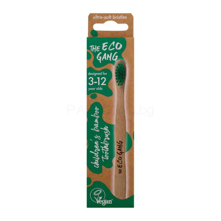 Xpel The Eco Gang Toothbrush Green Четка за зъби за деца 1 бр