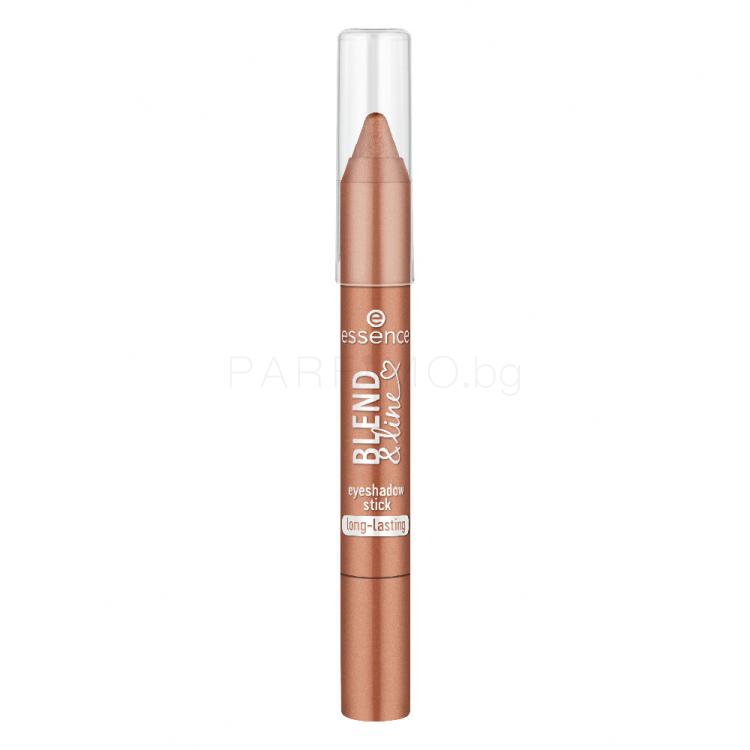 Essence Blend &amp; Line Eyeshadow Stick Сенки за очи за жени 1,8 g Нюанс 01 Copper Feels