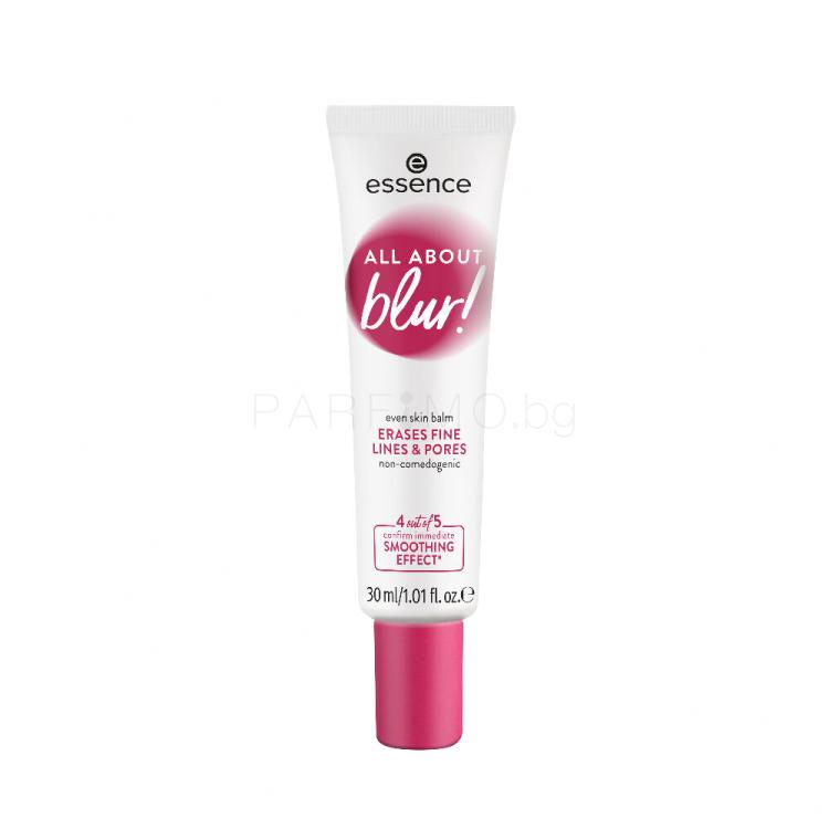 Essence All About Blur! Even Skin Balm Дневен крем за лице за жени 30 ml