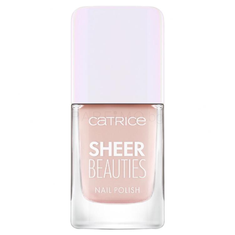 Catrice Sheer Beauties Nail Polish Лак за нокти за жени 10,5 ml Нюанс 020 Roses Are Rosy