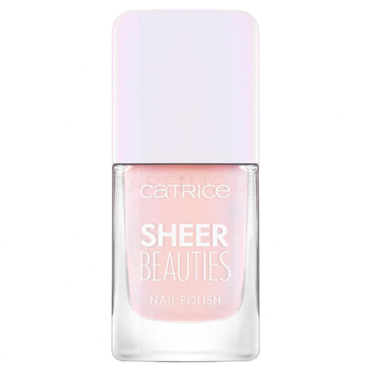 Catrice Sheer Beauties Nail Polish Лак за нокти за жени 10,5 ml Нюанс 030 Kiss The Miss