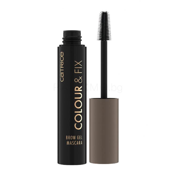 Catrice Colour &amp; Fix Brow Gel Mascara Спирала за вежди за жени 5 ml Нюанс 030 Dark Brown