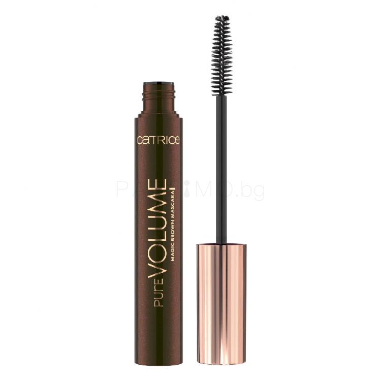 Catrice Pure Volume Magic Brown Mascara Спирала за вежди за жени 10 ml Нюанс 010 Burgundy Brown