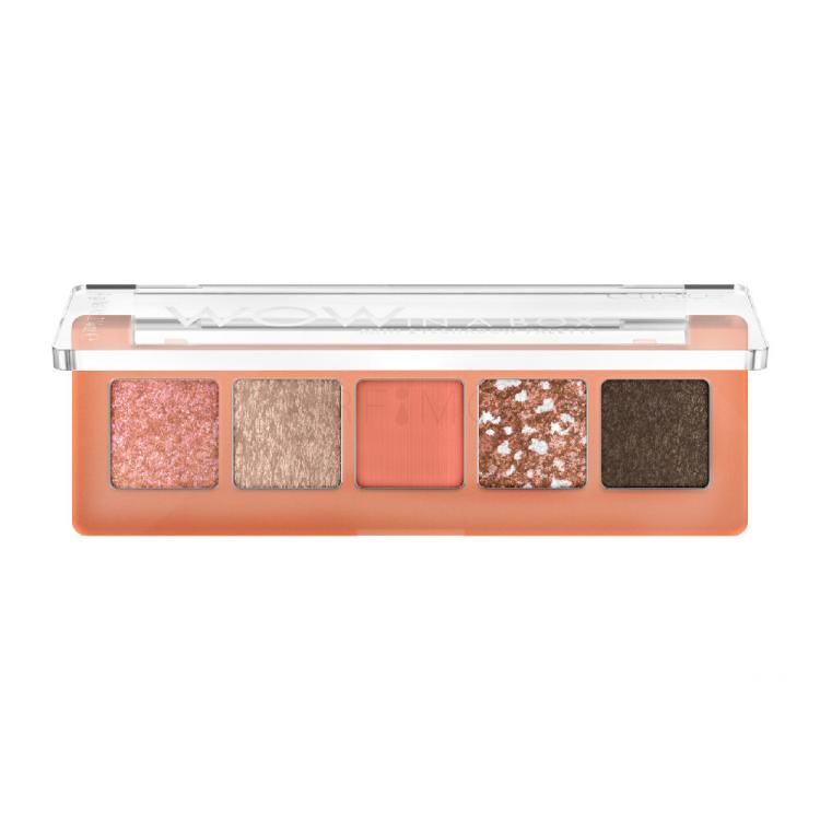 Catrice Wow In A Box Mini Eyeshadow Palette Сенки за очи за жени 4 g Нюанс 010 Peach Perfect