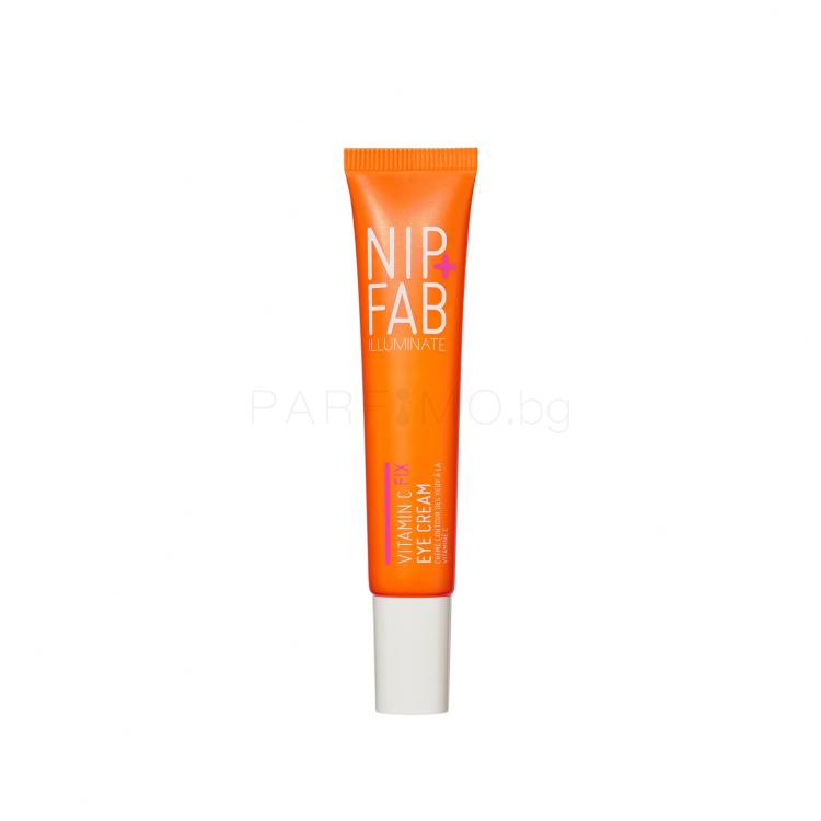 NIP+FAB Illuminate Vitamin C Fix Eye Cream 10% Околоочен крем за жени 15 ml