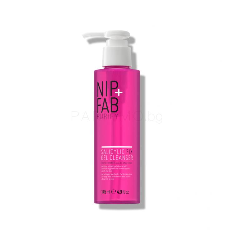 NIP+FAB Purify Salicylic Fix Gel Cleanser Почистващ гел за жени 145 ml