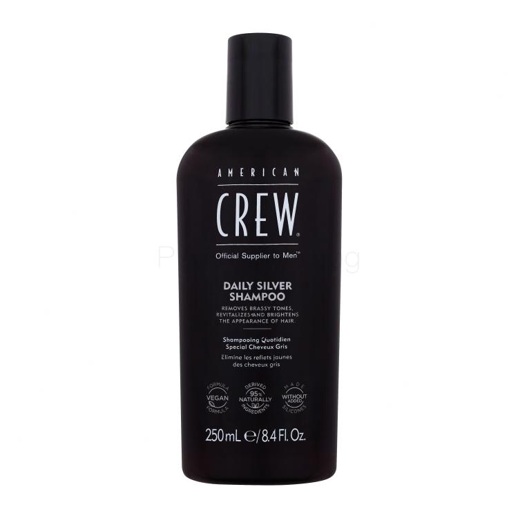 American Crew Daily Silver Шампоан за мъже 250 ml