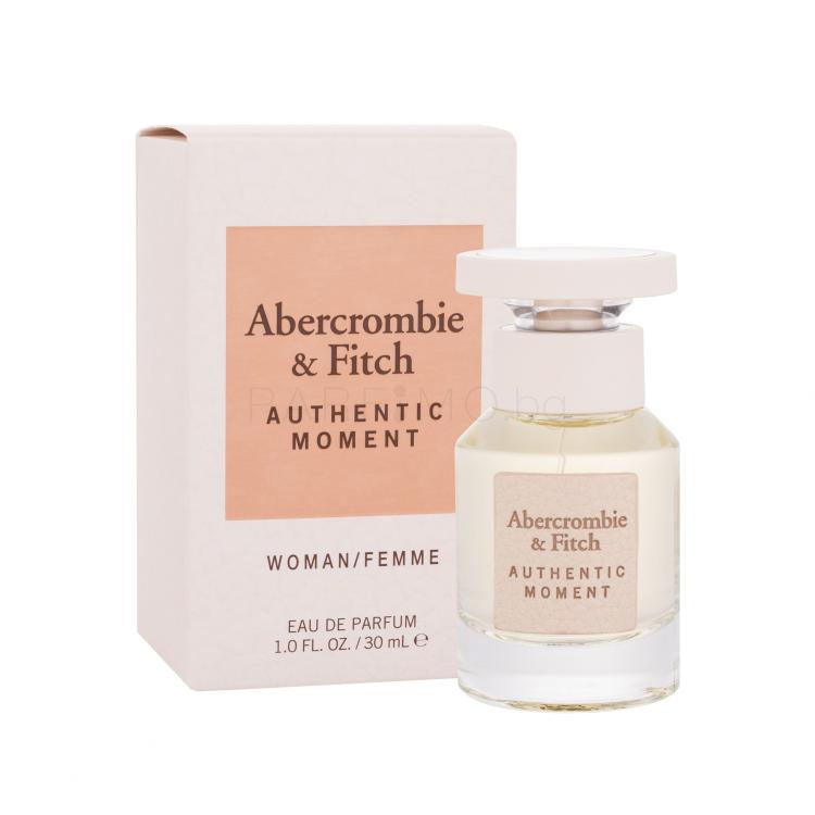 Abercrombie &amp; Fitch Authentic Moment Eau de Parfum за жени 30 ml увредена кутия