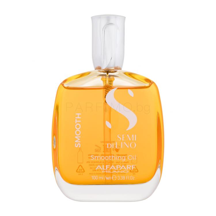 ALFAPARF MILANO Semi Di Lino Smooth Smoothing Oil Масла за коса за жени 100 ml