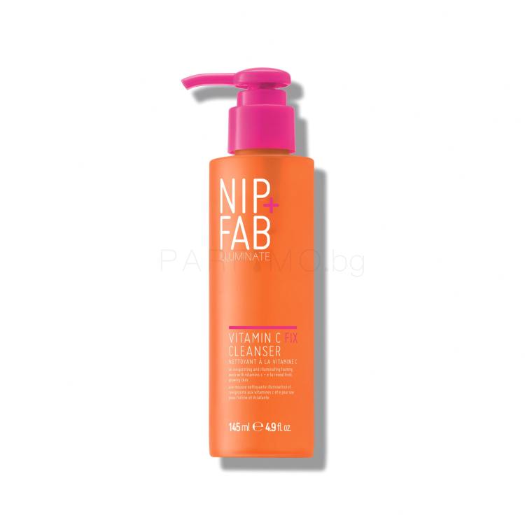 NIP+FAB Illuminate Vitamin C Fix Cleanser Почистващ гел за жени 145 ml